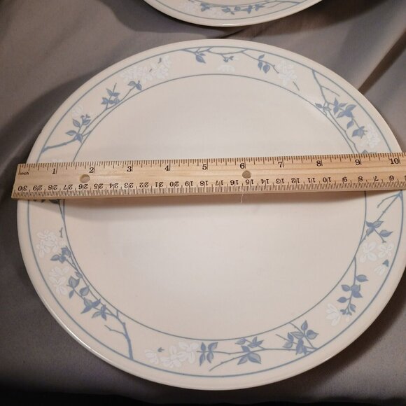 Corelle Corning First Of Spring 5 Dinner Plates Vintage 90s Made in USA Floral - Picture 2 of 9